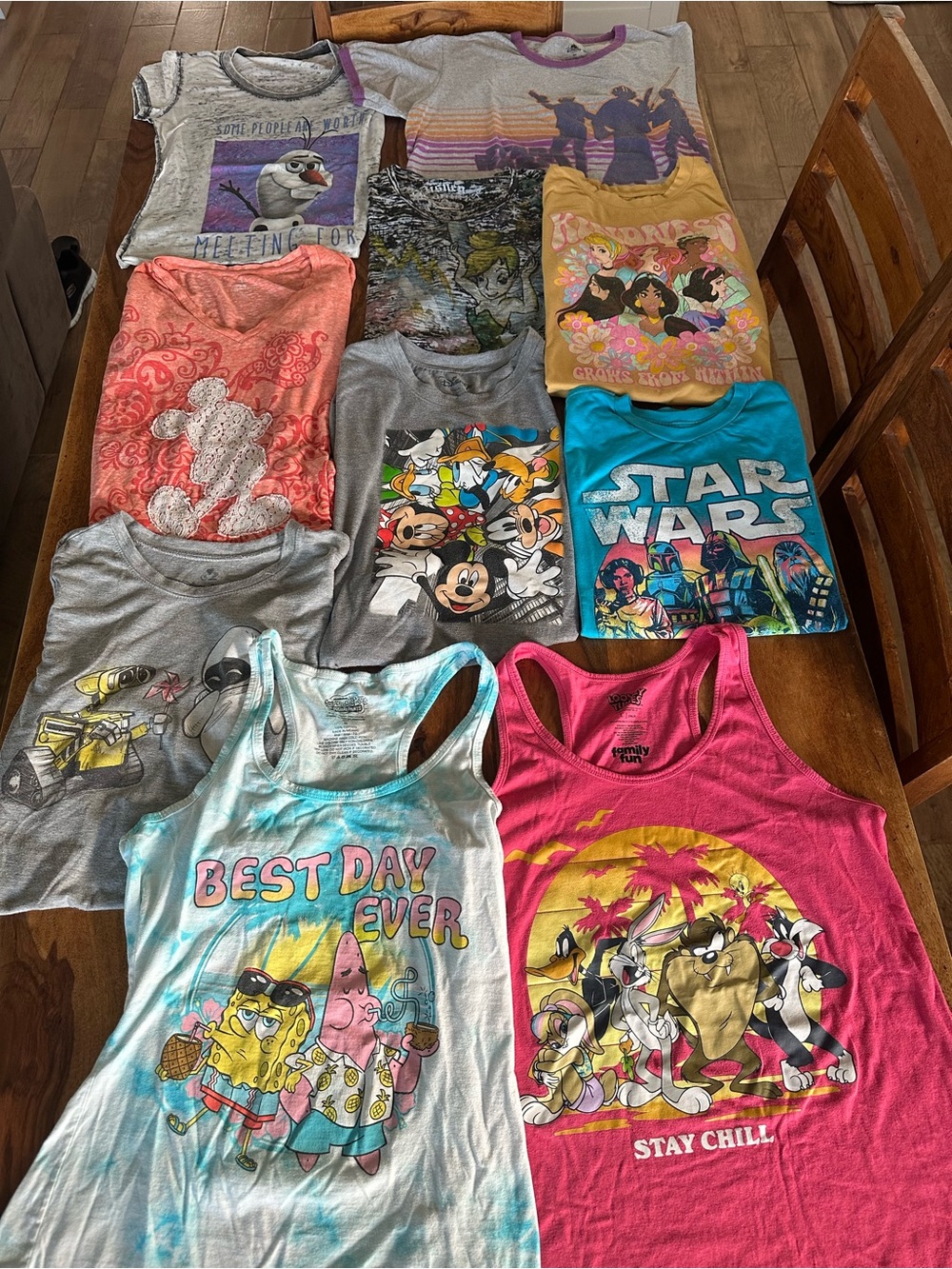 Women’s Disney Tops and Tanks Bundle
